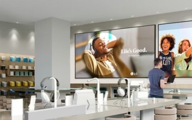 Telas comerciais LG impulsionam o varejo para temporada de vendas de fim de ano Telas comerciais LG impulsionam o varejo para temporada de vendas de fim de ano
