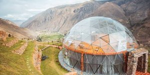 No Peru, turistas podem dormir sob as estrelas em redomas de vidro