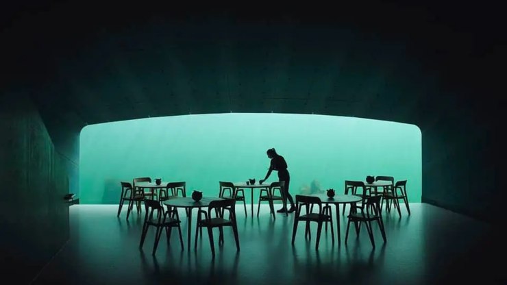 Noruega tem primeiro restaurante subaquático da Europa