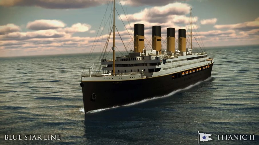 As obras para recriar o Titanic começam em 2025