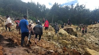 Deslizamento enterrou vivas 2.000 pessoas, diz Papua-Nova Guiné