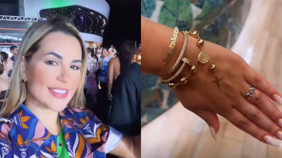 Deolane Bezerra recuperou pulseira de R$ 300 mil perdida no cruzeiro de Neymar