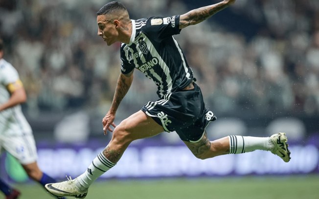 Guilherme Arana é um dos destaques do Atlético-MG em 2024