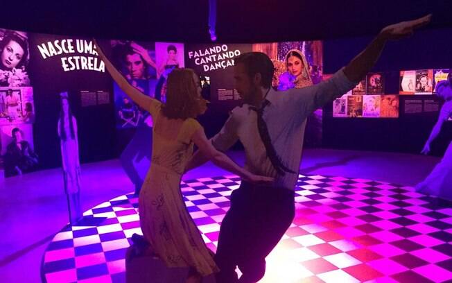 Durante a exposição, é possível se divertir em uma pista de dança