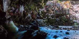 Caverna de gelo no meio de deserto chega a -0,6 °C e não derrete