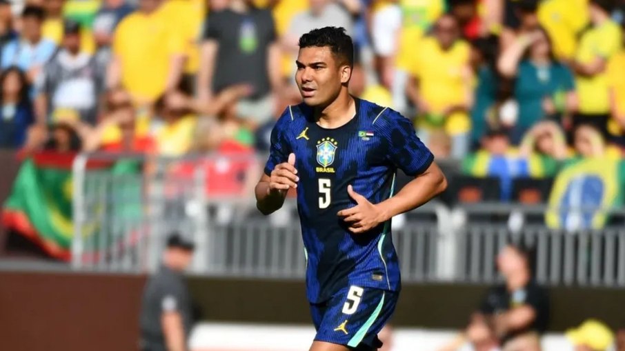 Casemiro atuou toda a partida