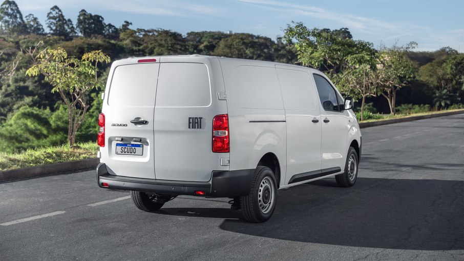 Traseira da Fiat Scudo 2.2 turbodiesel Traseira da Fiat Scudo 2.2 turbodiesel