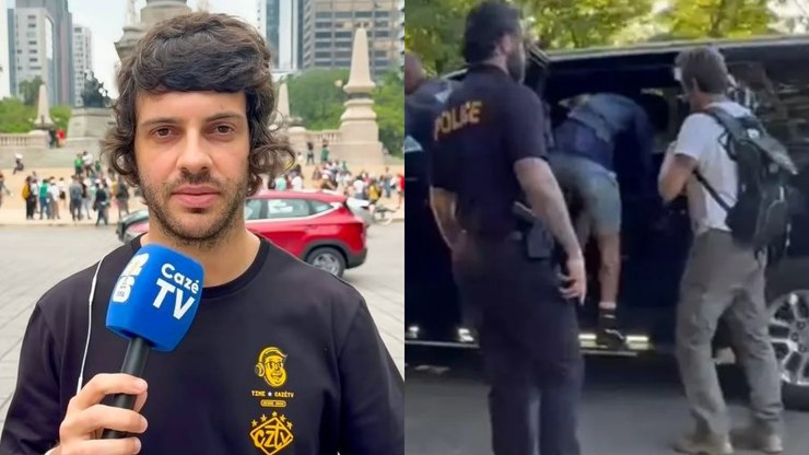 Repórter da CazéTV é 'detido' nos Estados Unidos em meio à Copa
