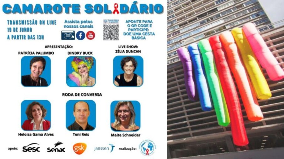 A programação especial do Camarote Agência Aids durante a Parada do Orgulho LGBTQIA+ terá show de Zélia Duncan