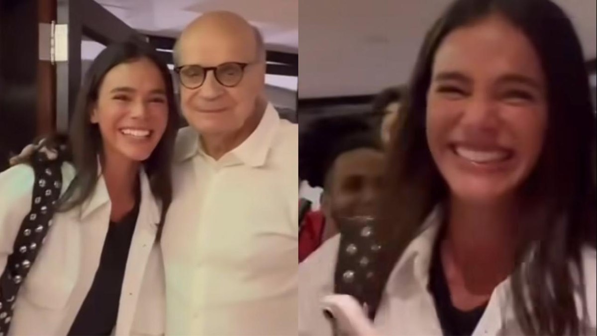 Bruna Marquezine e Drauzio Varella