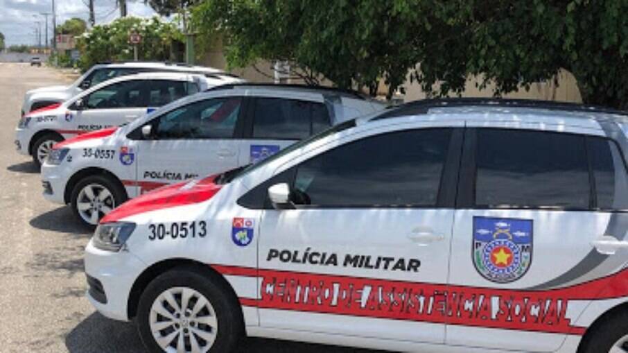 Viaturas da Polícia Militar de Maceió