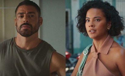 Parece que alguém venceu a rixa entre Bella Campos e Cauã Reymond