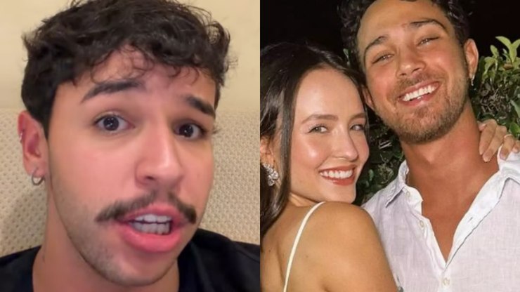Influenciador diz que quase apanhou do marido de Larissa Manoela