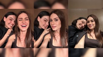 Thaila Ayala revela perrengue ao tirar foto com Isis Valverde