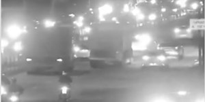 Racha entre caminhões provoca acidente com 10 veículos em SP