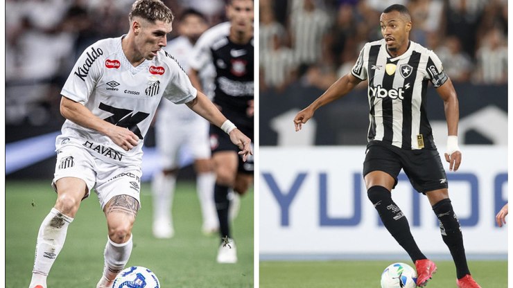 Santos x Botafogo: saiba onde assistir ao jogo de
hoje, 01/06