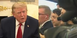 Trump manda repórter se calar após pergunta sobre Kim Jong Un
