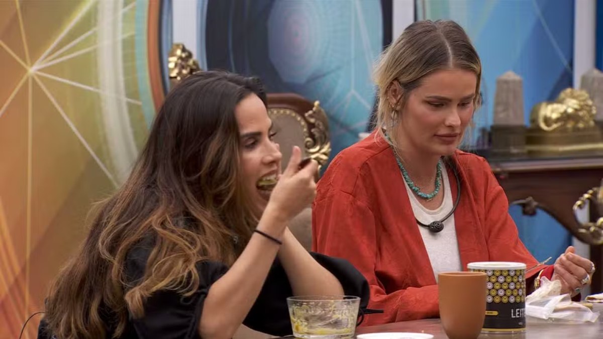 Wanessa e Yasmin conversam sobre desistência do programa