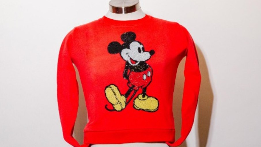 Moletom inspirado em Mickey Mouse, por Marc Jacobs