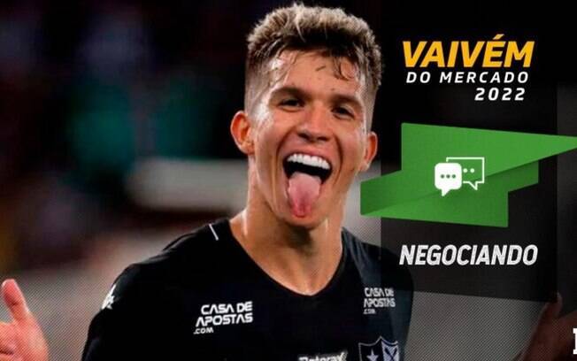 Vasco negocia o empréstimo de Bruno Nazário, meia-atacante ex-Botafogo e América-MG
