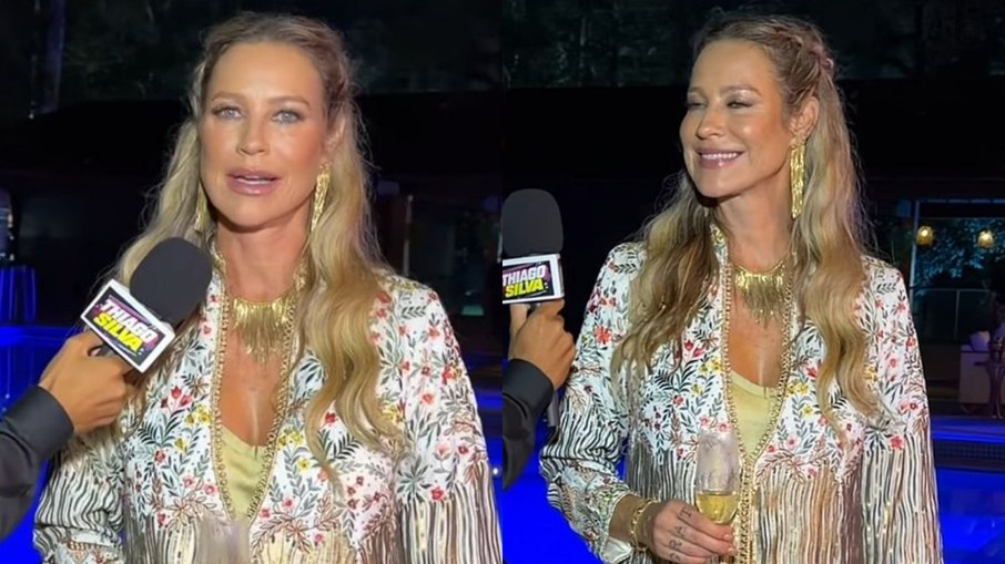 Luana Piovani em sua festa de 50 anos