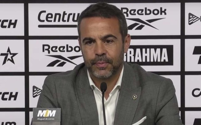 Artur Jorge está pronto para estrear no comando técnico do Botafogo 