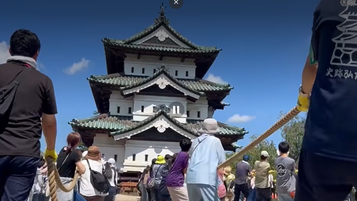 Japoneses movem torre de 360 toneladas usando apenas cordas - QTU Questões do Universo