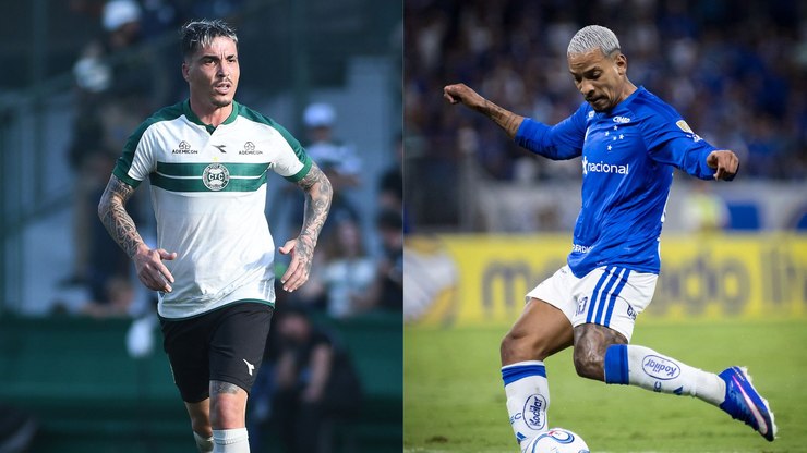Coritiba e Cruzeiro fazem duelo direto da tabela na 21ª rodada