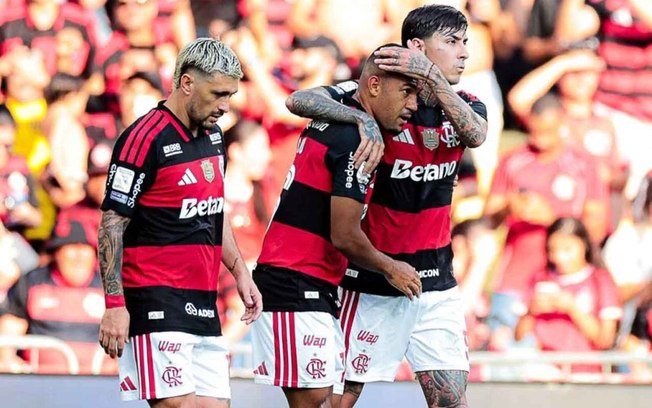 Flamengo encostou no Palmeiras na briga pelo título do Brasileirão