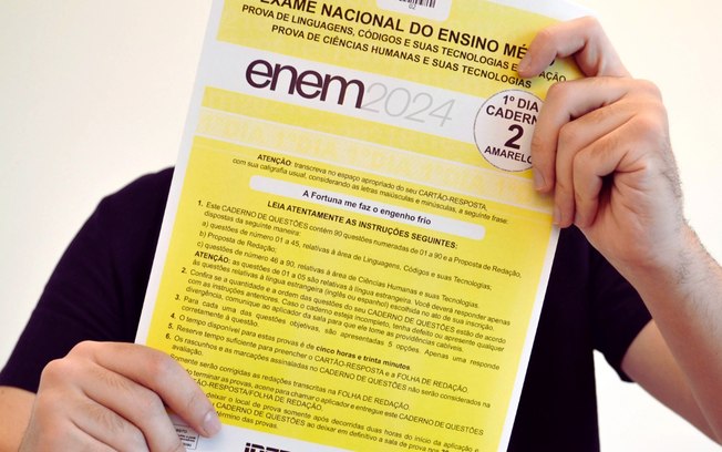 A 100 dias do Enem 2024, veja os assuntos que mais caem na prova