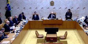 STF forma 4x3 para julgamentos separados de Moraes e Mendonça