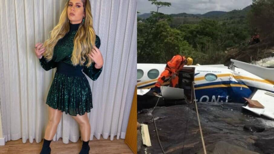 Polícia analisa celulares de pilotos de acidente aéreo com Marília Mendonça