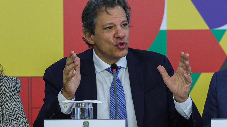 O ministro da Fazenda, Fernando Haddad, detalhou o pacote em coletiva de imprensa