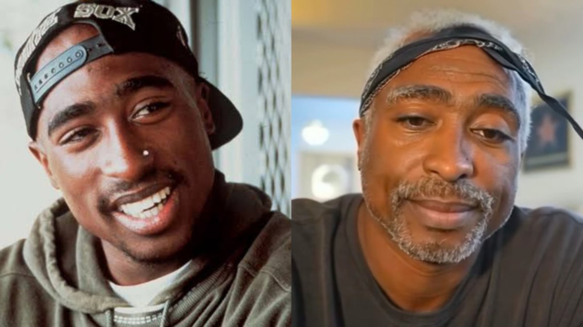 Tupac Shakur nos anos 90; representação de como o rapper seria se estivesse vivo (IA) Tupac Shakur nos anos 90; representação de como o rapper seria se estivesse vivo (IA)