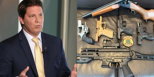 PF apreende fuzil e outras seis armas de Mario Frias em operação