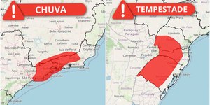 O que significa alerta vermelho do Inmet?