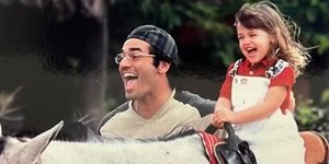 Luciano Szafir homenageia Sasha com fotos raras nos 27 anos