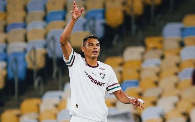 Thiago Silva reclamou da arbitragem no empate do Fluminense