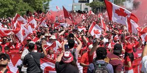 Torcedores do Canadá criam clima de Libertadores antes da estreia