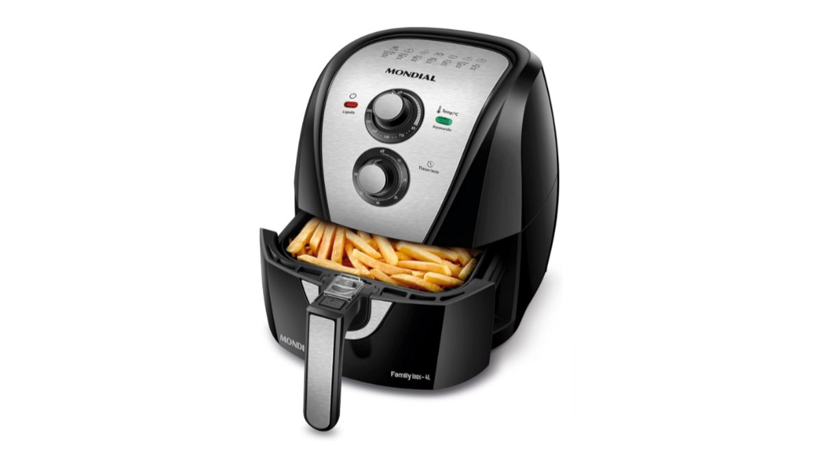 Air Fryer Mondial é a mais vendida na Amazon