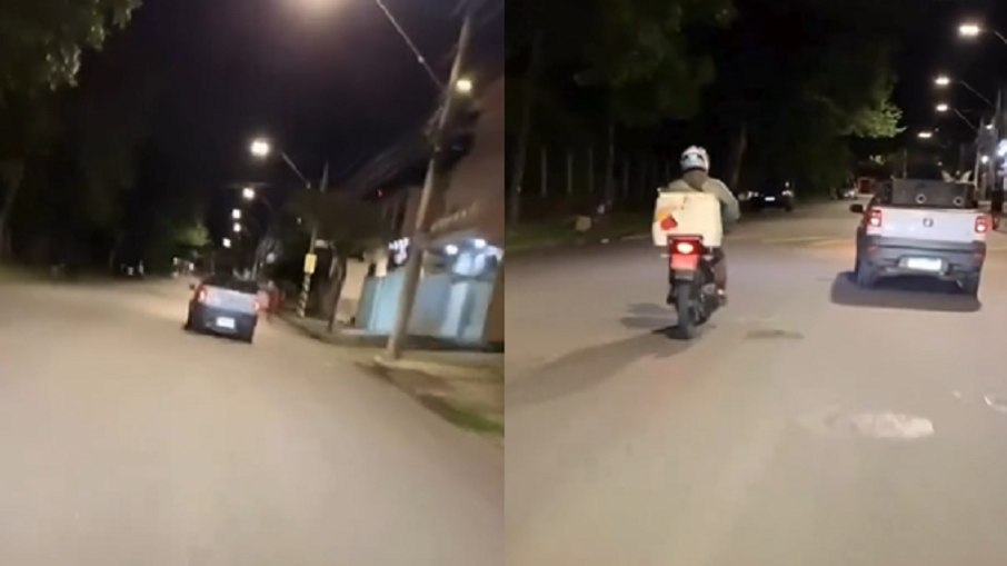 Carro andou pelas ruas de Belo Horizonte Carro andou pelas ruas de Belo Horizonte