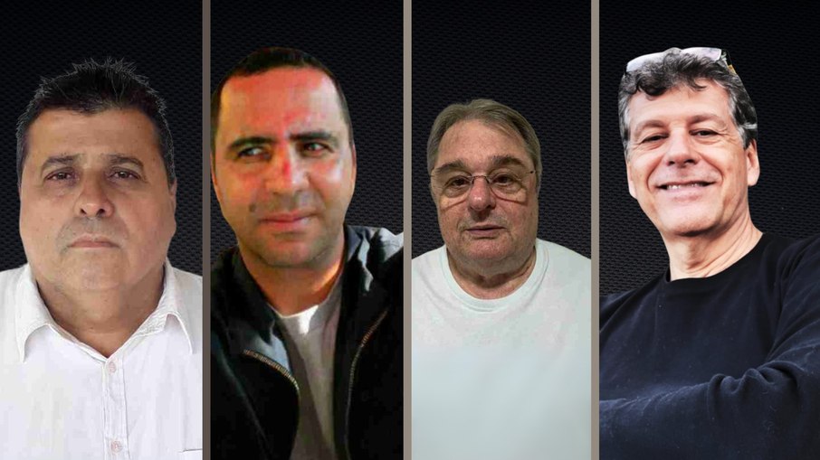Equipe do Vai na Fonte, com Amaury Ribeiro Jr, Rodrigo Lopes, Luiz Ricardo Lanzetta e Hélcio Zolini 