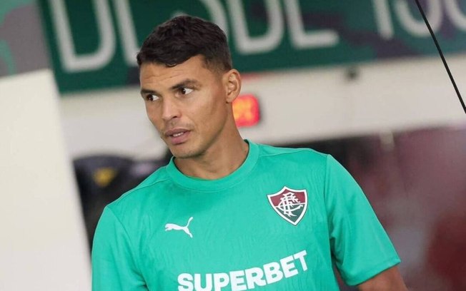 Thiago Silva comandou atividade com jogadores de Xerém
