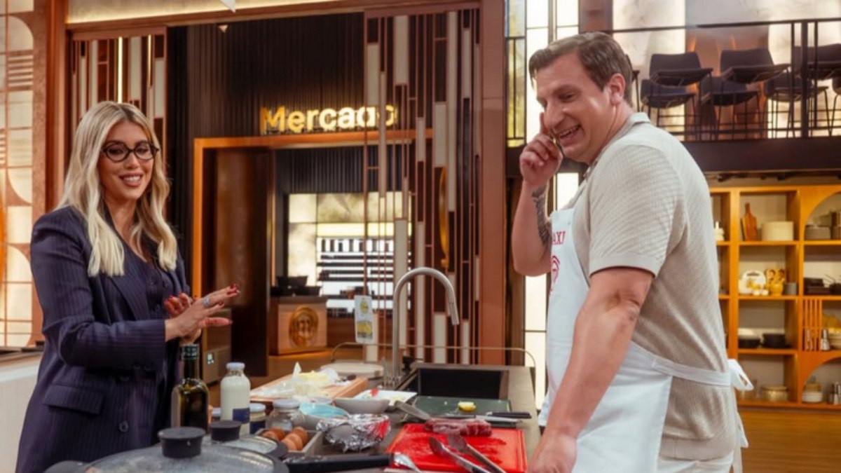 Wanda Nara e Maxi López no Master Chef Celebrity