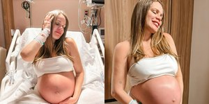 Paulinha Leite desabafa sobre complicações na gravidez de gêmeos