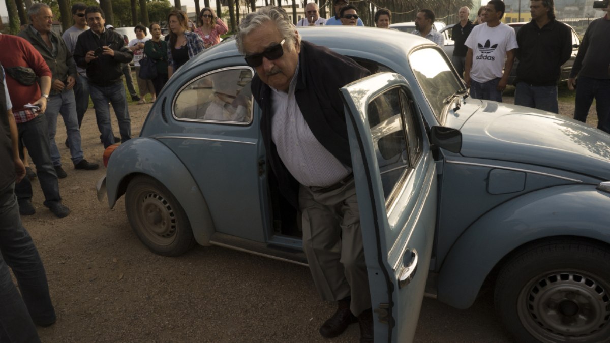 Pepe Mujica era fã do Volkswagen Fusca Pepe Mujica era fã do Volkswagen Fusca