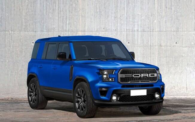 Cercado de mistério, a Ford americana deve apresentar a versão final do Bronco no Salão de Detroit em junho próximo.