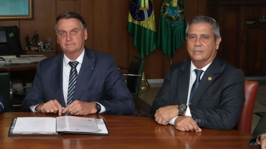 Jair Bolsonaro e Braga Netto