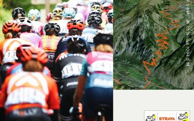 Strava anuncia parceria oficial com Tour de France e Tour de France Femmes Avec Zwift