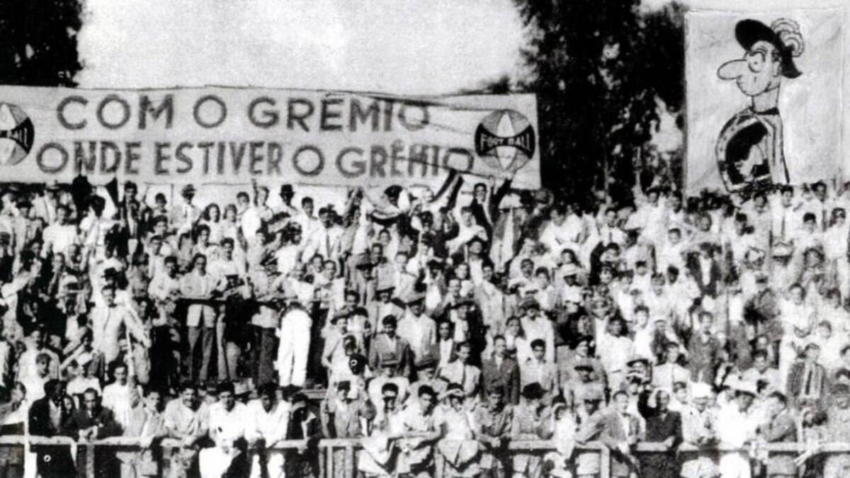 Há 76 anos, inspiração para verso do hino e mascote do Grêmio surgiam nas arquibancadas